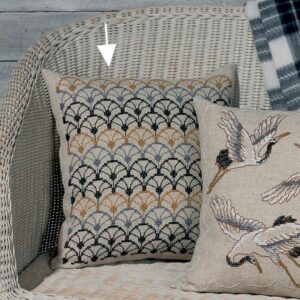 Permin embroidery kit cushion cover - Art Deco