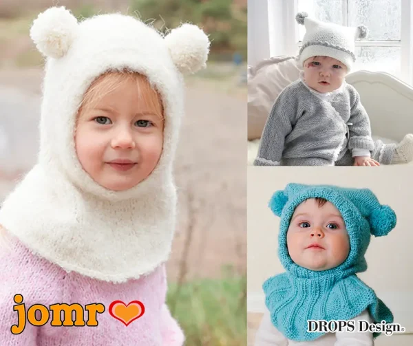 Mützen und Sturmhauben für Kinder mit Ohren