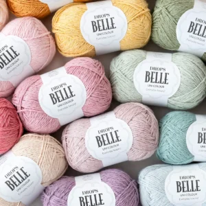 drops belle garn bomuldsblanding i mange farver
