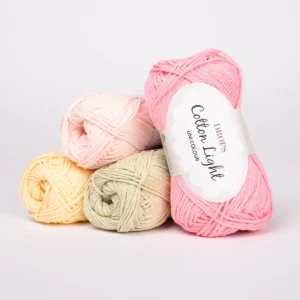 Drops Cotton Light Garn in Rosa und Pastellfarben