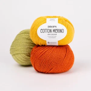Drops Cotton Merino Garn in Herbstfarben