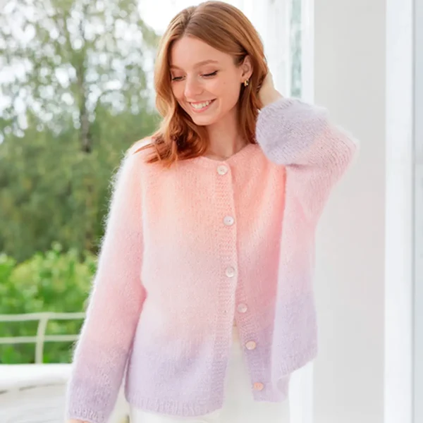 Drops Kid Silk yarn - luxury blend mohair and silk | JOMR