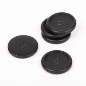 Drops Knap nr 815 Mat sort knap 23 mm