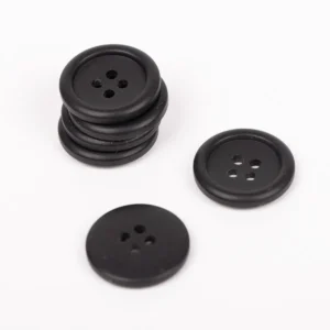 Drops Knap nr 817 Mat sort knap 18 mm